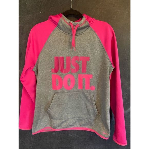 Nike Just Do It Hoodie Size Medium - Picture 1 of 8